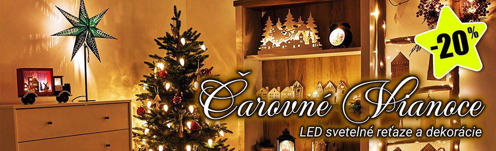 LED sveteln� re�aze a dekor�cie