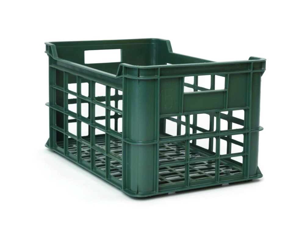 Prepravka na ovocie a zeleninu plastová 600x400x324mm 15kg zelená