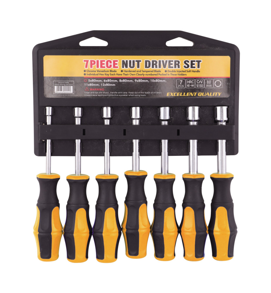 Sada skrutkovačov na bity 7-dielna HOTECHE 244207