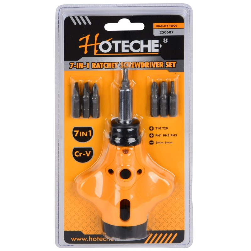 Sada skrutkovačov 7v1 HOTECHE 250607