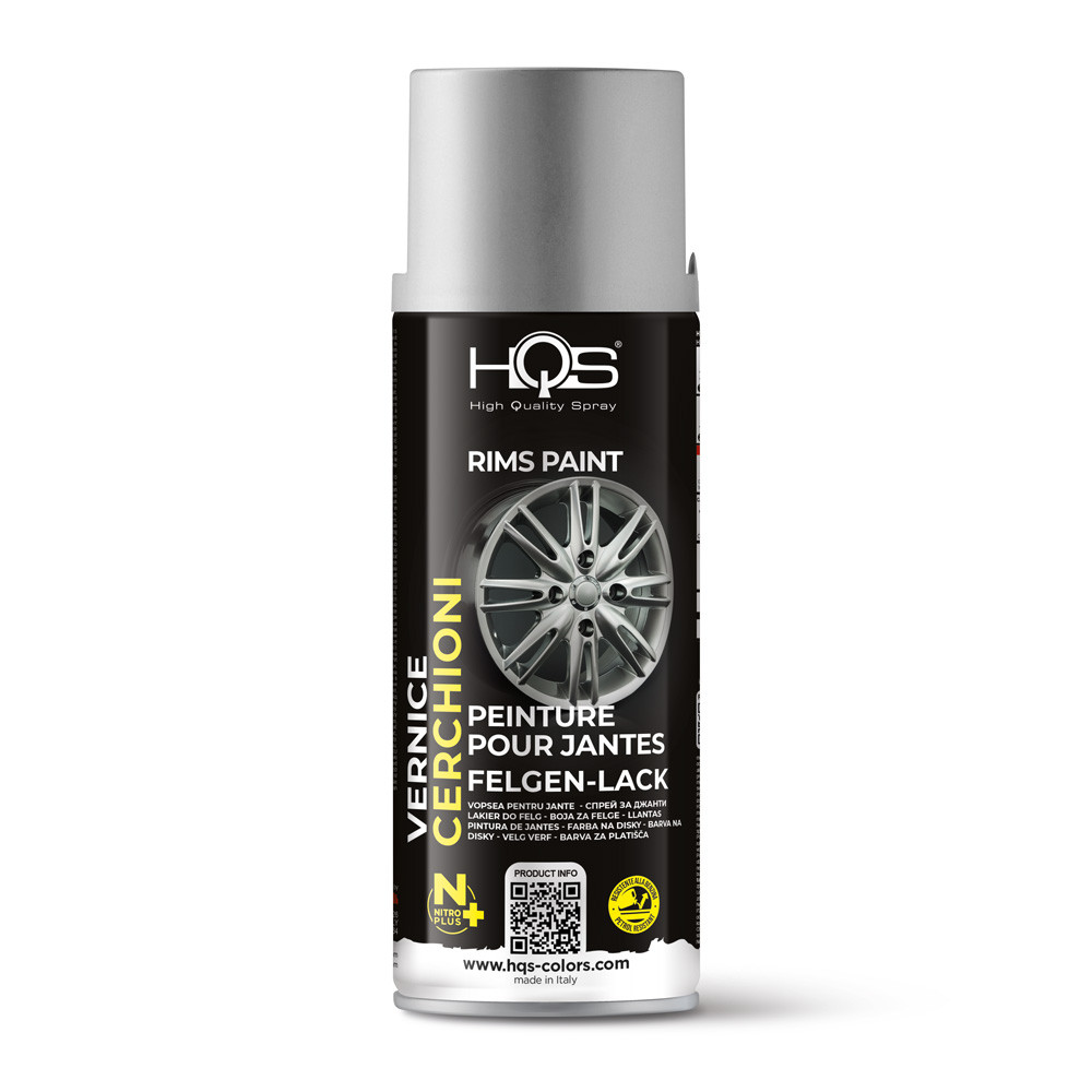 Farba v spreji na disky HQS hliník 400ml