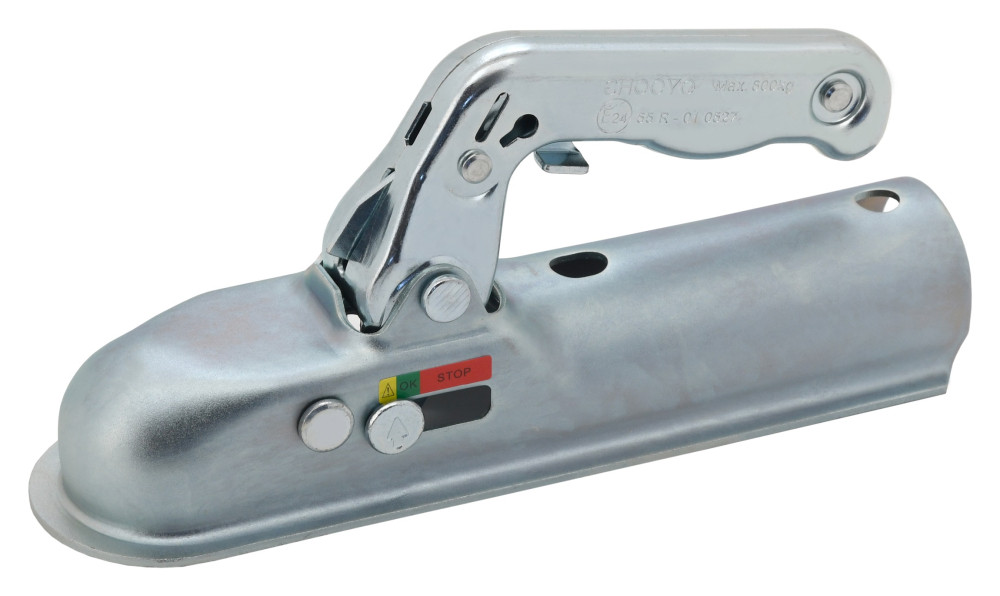 Prívesný kĺb - rúrková oj 50mm E homologácia