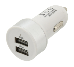 Zstrka 2xUSB 5V/2100mA 12/24V