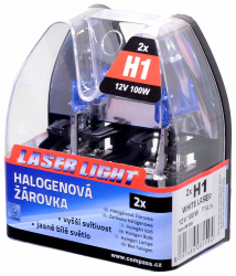 iarovka 12V H1 100W P14, 5s WHITE LASER 2ks