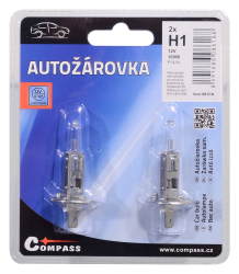 iarovka 12V H1 100W P14, 5s blister 2ks