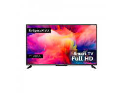 Televzor Kruger&Matz 40" (102cm) FHD, DVB-T2/C/S2 VIDAA smart