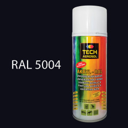 Farba v spreji akrylov TECH RAL 5004 400 ml