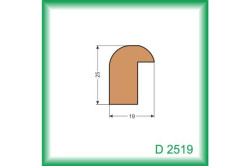 Lita dreven L5050 50x50x2500 mm