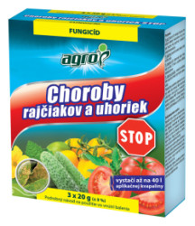 Postrek Choroby rajiakov a uhoriek STOP 3x20 g