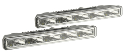 Svetl dennho svietenia 5 HIGH POWER LED 12V/24V (185x23x55 mm)