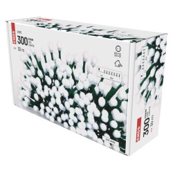 Reaz Cherry 300LED 30m IP44 studen biela