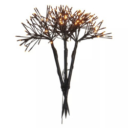 Vetvi�ka LED 60 cm, vonkaj�ia, vintage, �asova� (ZY2352T)