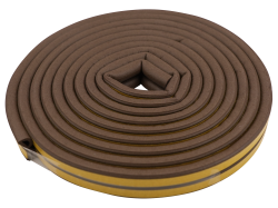 Tesnenie na dvere a okn�, typ D, hned� 2ks 3m (BTH10054)