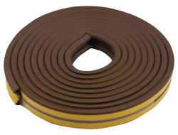 Tesnenie na dvere a okn�, typ P, hned� 2ks 3m (BTH10058)