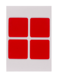 Interi�rov� obojstrann� mont�ne n�lepky 24 ks �tvorec 25 x 25 mm (BTH10045)