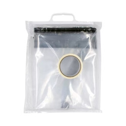 Do�asn� dvere z plastovej f�lie so zipsom v tvare U 1,2 x 2,2 m (81419)