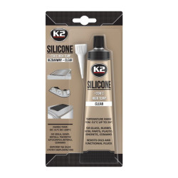 K2 SILICONE CLEAR 85 g - vysokoteplotn� ��ry silik�n
