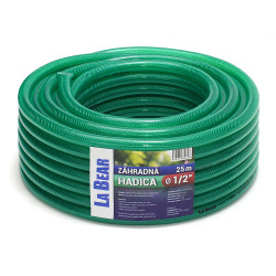 Hadica z�hradn� LaBear 1/2" 25 m spevnen� transparentn� zelen�