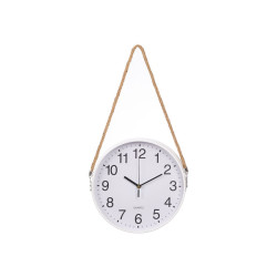 Hodiny n�stenn� biele 30cm