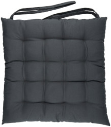 Vank�� na stoli�ku ARTICASA tmavosiv� 40x40x6cm