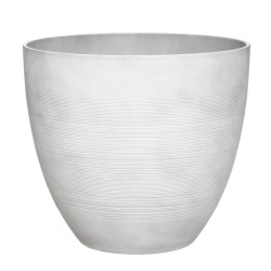 Kvetin�� plastov� Beryl 31 cm, biely