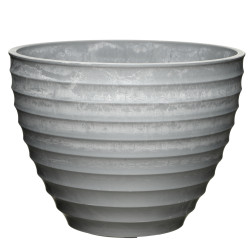 Kvetin�� plastov� Darwin 38 cm, svetl� cement