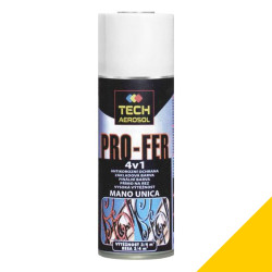 Farba v spreji TECH PRO-FER 4v1 RAL 1023 lt