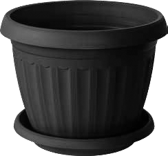 Kvetin�� kruhov� INFINITTY s miskou 18,5cm 2L siv�