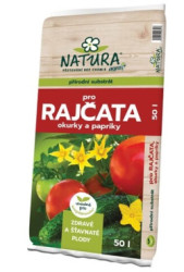 Substrt na paradajky, uhorky a papriky NATURA 50 l
