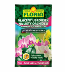 Vlhen obrsok na listy orchide a izbovch rastln FLORIA