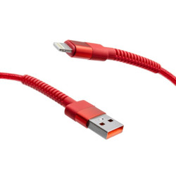 USB Kbel 3A Lightning 2 m, erven