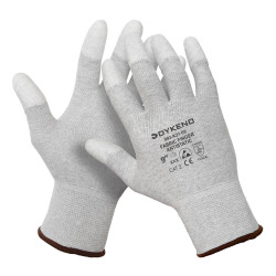 Rukavice antistatick Fabric Finger Antistatic man prsty 9