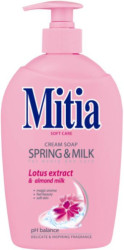 Mydlo tekut MITIA Spring&Milk s dvkovaom 500 ml