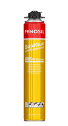PUR pena pitoov nzkorozan PENOSIL Goldgun Low Expansion 750ml / do -10 C/