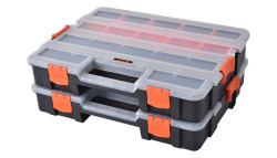 Organizr plastov 375x290x67 mm 2-dielna sada TACTIX (320034)