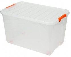 Box plastov na kolieskach 55 l / 580x375x345 mm TACTIX (320282)