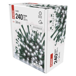 Vianocna reaz Classic 240LED 24m (studen biela)