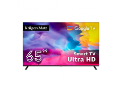 Televzor Kruger&Matz 65" (165cm)UHD Google TV H.265 DVB-S2/T2/C