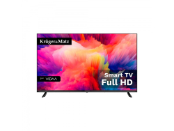 Televzor Kruger&Matz 43" (109cm) FHD, DVB-T2/C/S2 VIDAA smart